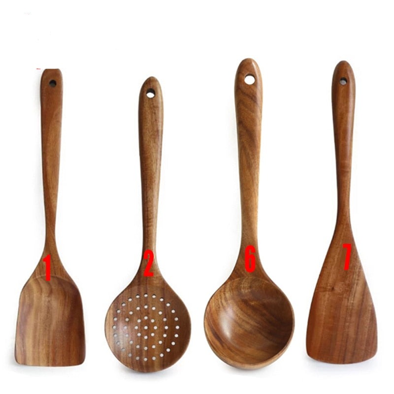 Natural Wood Tableware