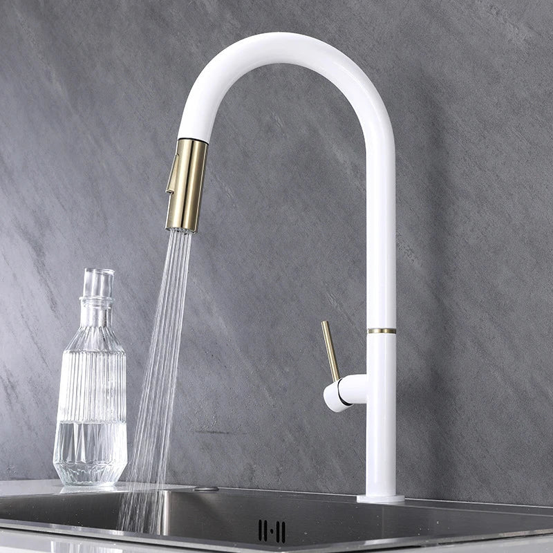 Smart Touch Sensor Rotate Kitchen Faucet