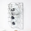 Metal Hanging Pot Lid Rack Kitchen Storage Organizer