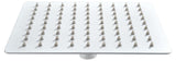 Rociador Cuadrado 30X30 Blanco Mate
