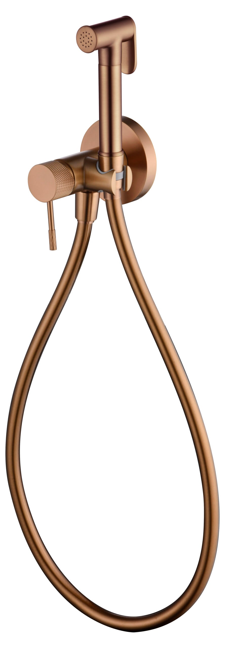 Grifo Empotrado De Bidé Line Oro Rosa Cepillado