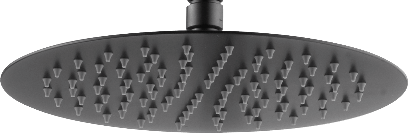 Rociador Redondo Ø25 Black Gun Metal