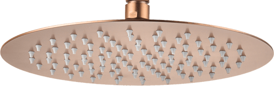 Rociador Redondo Ø30 Oro Rosa Cepillado