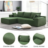 Modular Sectional L Shaped Deep Seat Sofa