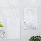 Storage Bag Basket with Wall Hanging Frame with Hook