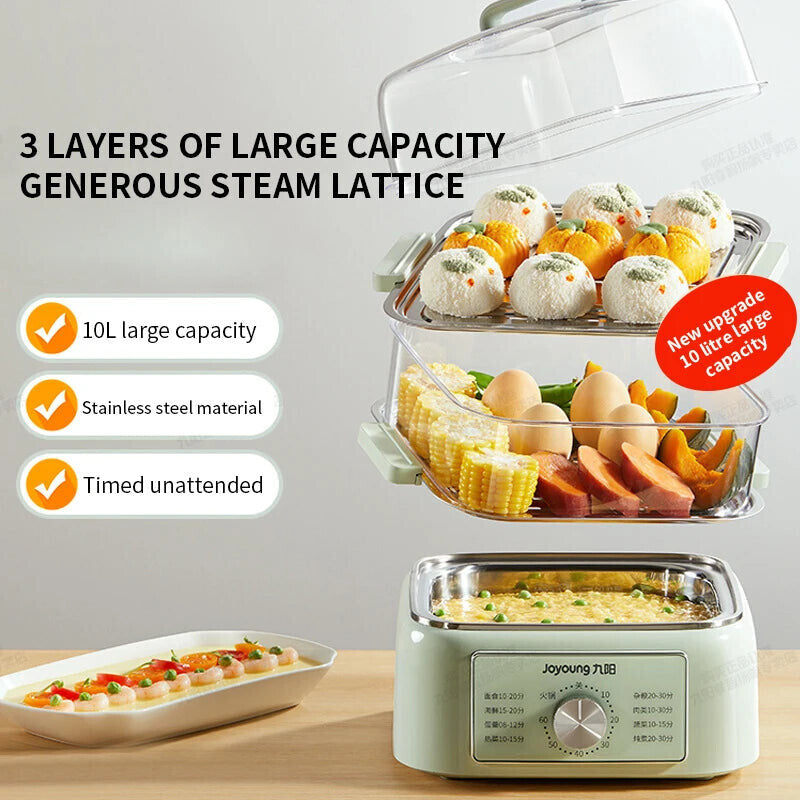 Multifunctional Multilayer Electric Steamer