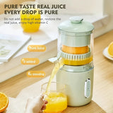 Handy Cordless Electric Juicer Charging Juice Separator