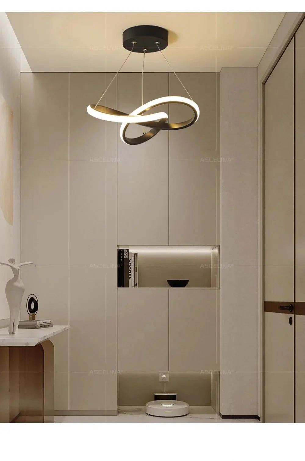 Minimalist Modern Circular Shaped Ceiling Pendant Lamp
