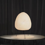 Japanese Oval Standing Paper Table Lamp