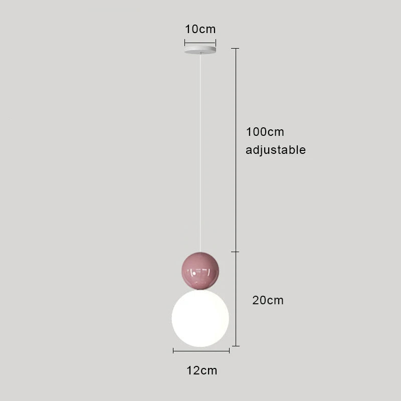 Nordic Pendant Light Modern LED Hanging Lamp