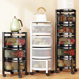 Multifunctional Rotating Storage Rack