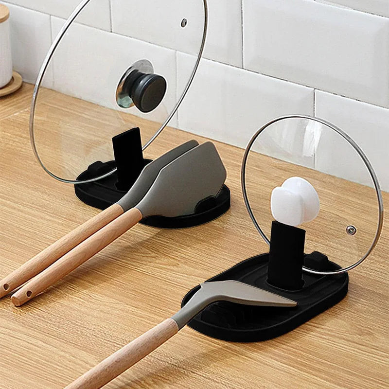 Multifunctional Utensils Foldable Style Lid Shovel Pot Holder