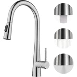 360° Rotation Sprayer Extendable 3 Jet Kitchen Faucet