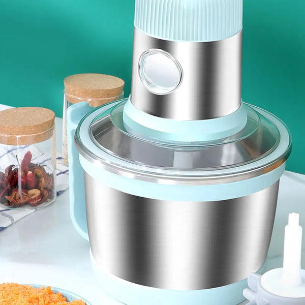 Electric Stainless Steel Spice Mixer Peeler Chopper