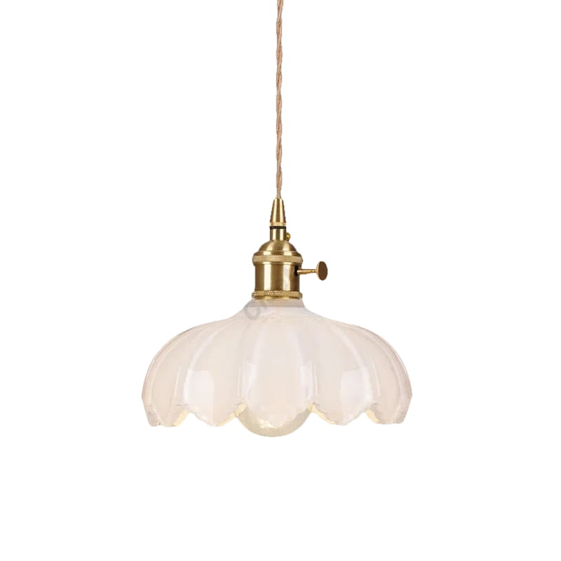 Modern Glass LED Pendant Switch Hanging Lamp