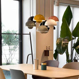 Nordic Flower Semicircular Hanging Pendant Lamp