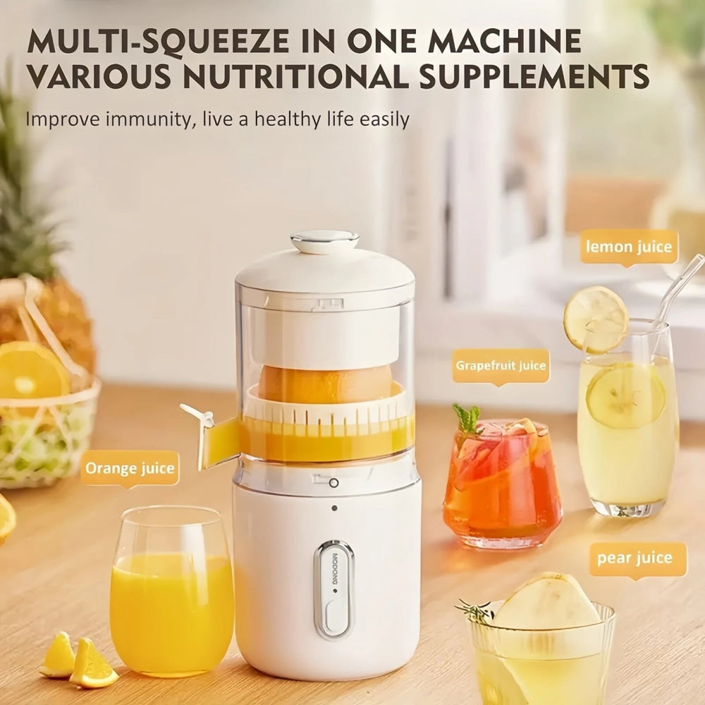 Handy Cordless Electric Juicer Charging Juice Separator