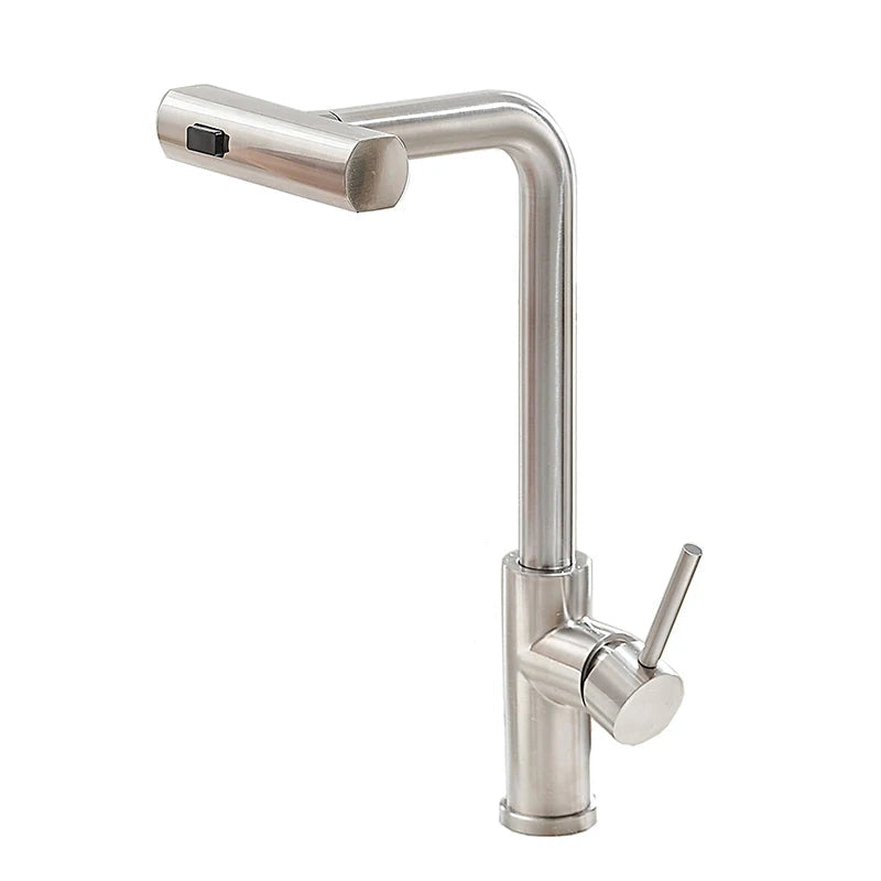 3 Mode Waterfall Crane Sensor Pull Out Sink Faucet