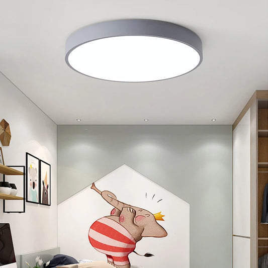Modern Minimalist LED Flush Mount Ceiling Lamp
