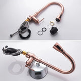 3 Water Modes Pull Out Tap Sprayer Kitchen Faucet