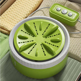 Mini Portable Washing Machine With USB Rotating Turbine