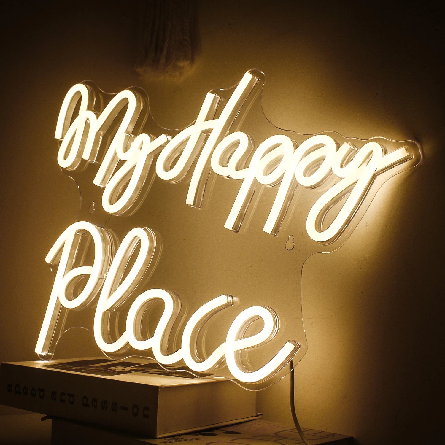 My Happy Place Neon Sign