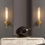 Copper Glass Luxury Postmodern Wall Lamp