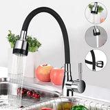 360 Rotating Kitchen Single Handle Deck Mounted Faucet