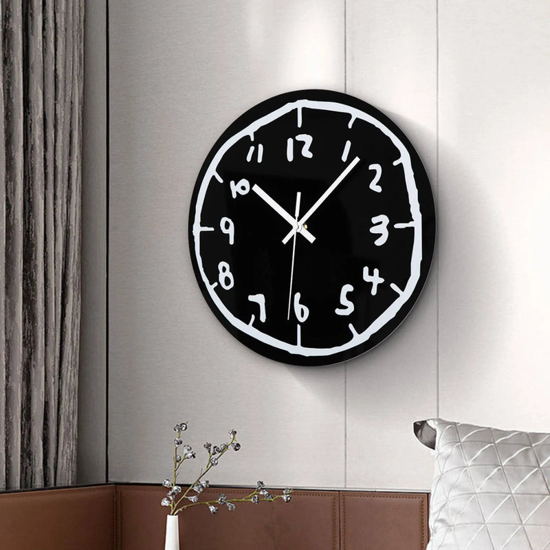 Modern Minimalist Silent Acrylic Hanging Wall Clock