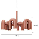 Modern Simple Bauhaus U Shaped Pendant Lamp