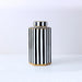 Striped White Black - Large