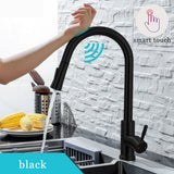 Pull Out Sensor Kitchen Touch Control Faucet