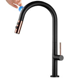 Touch Pull Out Sensor Water Tap Rotate Faucet