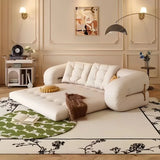 Compressed Folding Double Sleep Rounded Armrest Sofa