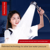 High Pressure Handheld Rain Head Massage Shower