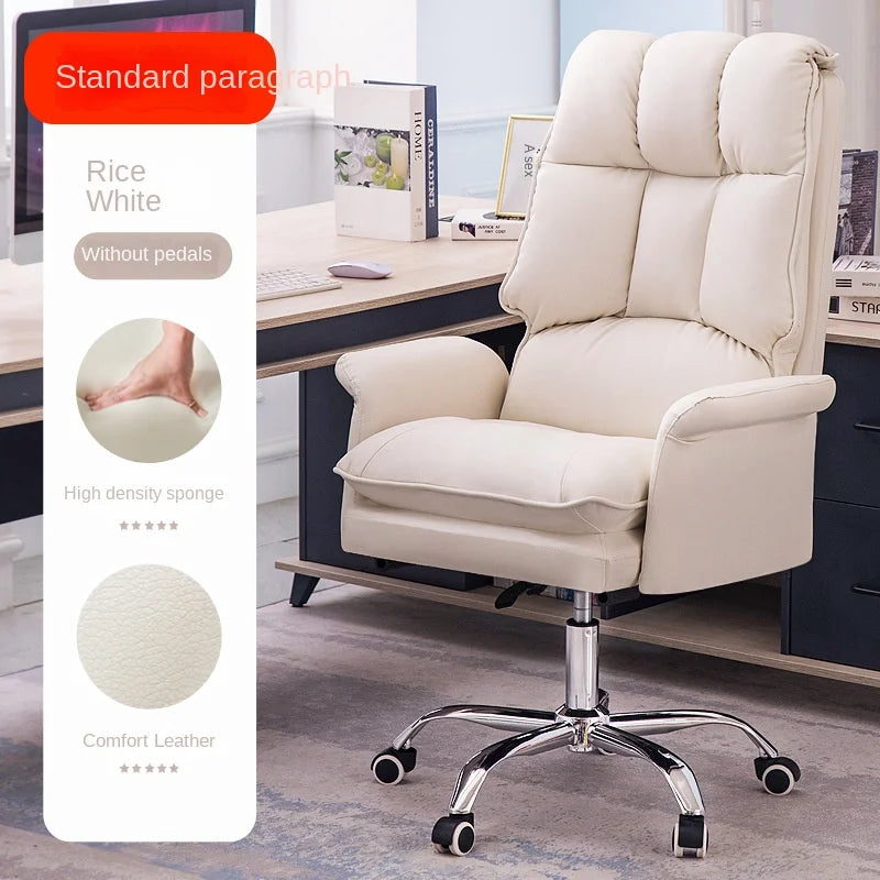 Ergonomic Office Reclining Desk Armrest Chair