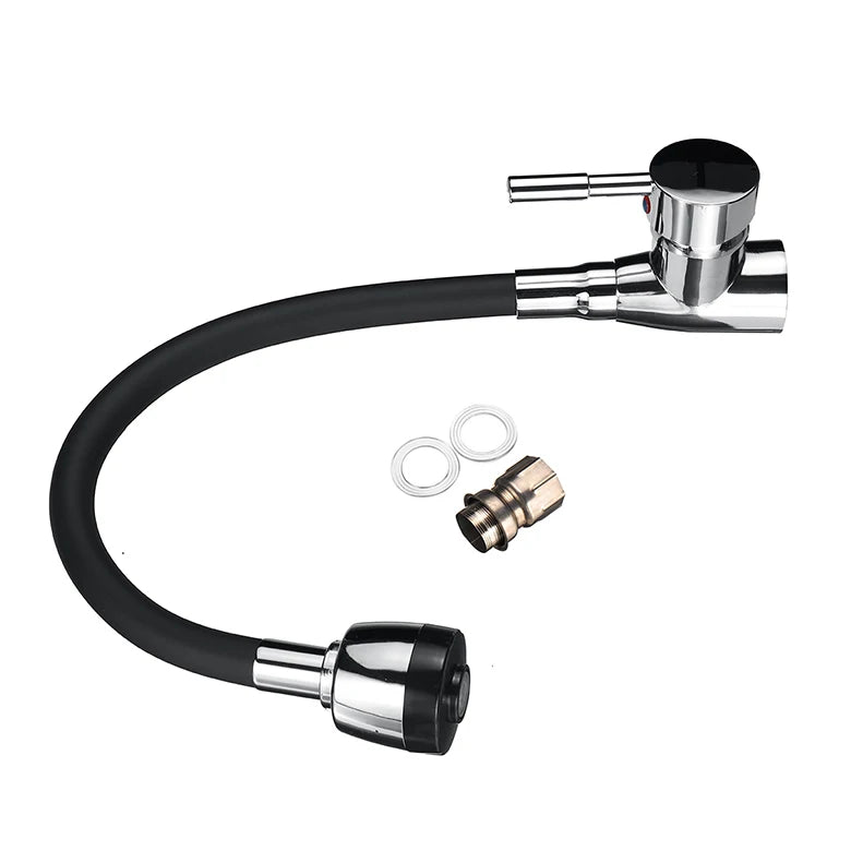 360 Rotating Kitchen Single Handle Deck Mounted Faucet