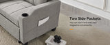 Sleeper 3 in 1 Convertible Bed Adjustable Recliner Sofa