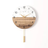 Wall Clock Luxury Pendulum Alarm Clock Large Mechanical