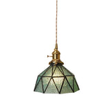Modern Glass LED Pendant Switch Hanging Lamp