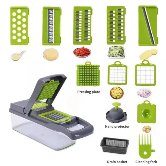 Multifunctional Vegetable Cutter Shredder Slicer Grater