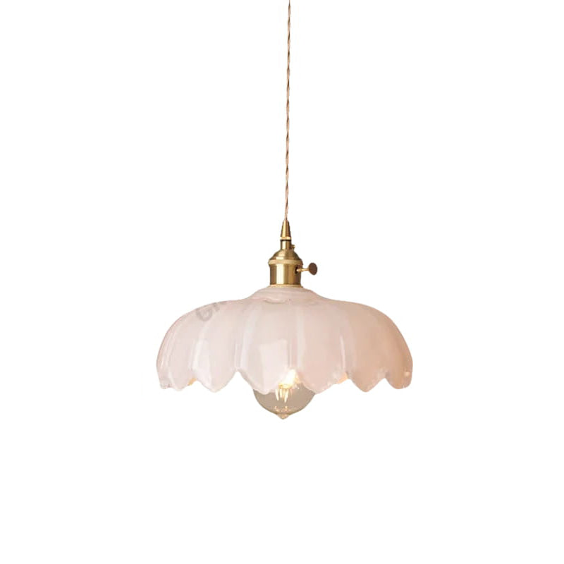 Modern Glass LED Pendant Switch Hanging Lamp