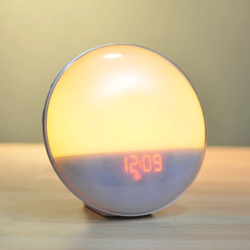 Alarm Clock With Light Sunrise Sunset Simulation With Radio