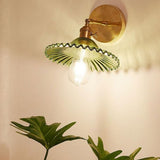 Vintage LED Clear Glass Wall Lamp