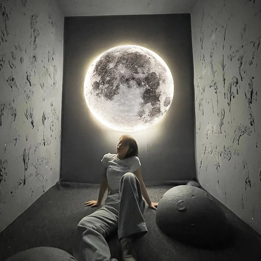 Modern LED Wall Moon Lamp Decorative Indoor Lighting