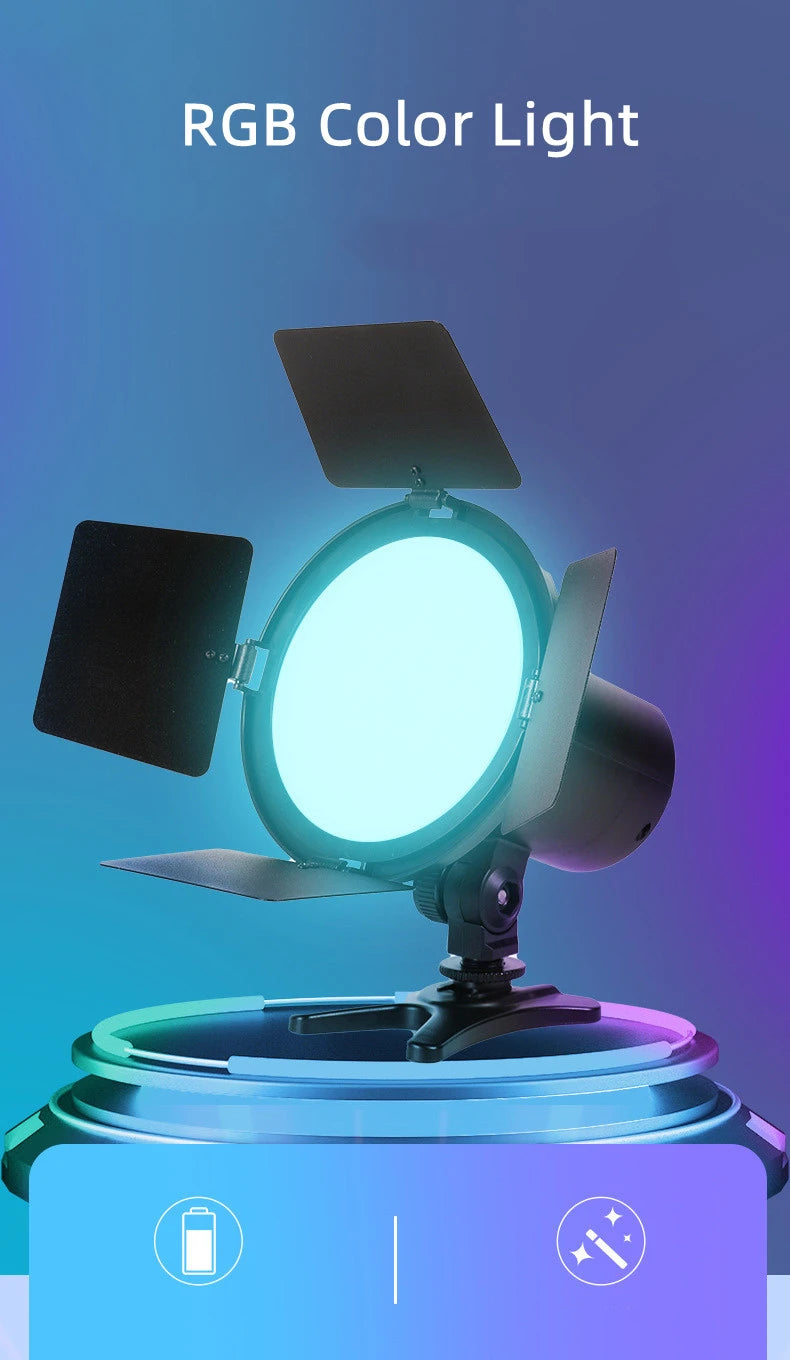 Rgb Led Light Panel Lighting Tripod Lamp