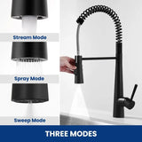360° Rotation Sprayer Extendable 3 Jet Kitchen Faucet