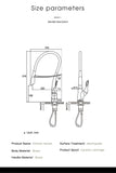Touch Switch Cold Hot Dual Control Magnetic Sink Faucet