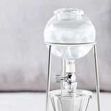 Glass Handmade Extraction Ice Drop Shaped Coffee Pot