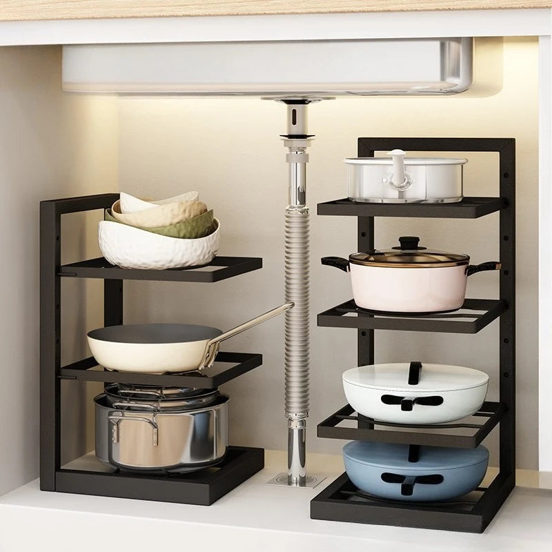 Under Sink Multi Tier Kitchen Storage Cabinet Organizer